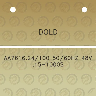 dold-aa761624100-5060hz-48v-15-1000s