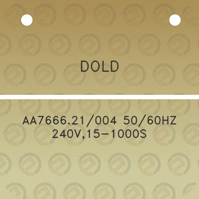 dold-aa766621004-5060hz-240v15-1000s