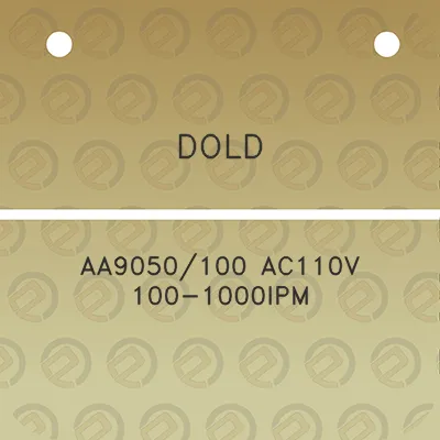 dold-aa9050100-ac110v-100-1000ipm