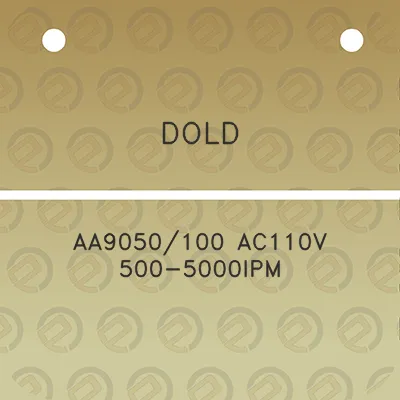 dold-aa9050100-ac110v-500-5000ipm