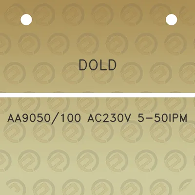 dold-aa9050100-ac230v-5-50ipm