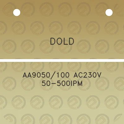 dold-aa9050100-ac230v-50-500ipm