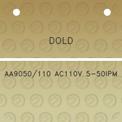 dold-aa9050110-ac110v-5-50ipm