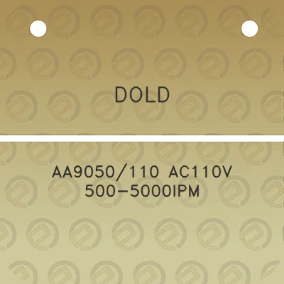 dold-aa9050110-ac110v-500-5000ipm