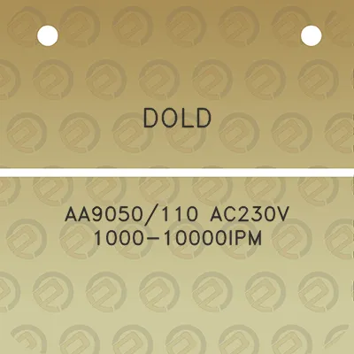 dold-aa9050110-ac230v-1000-10000ipm