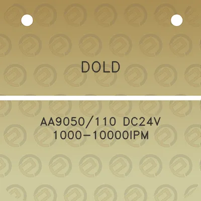 dold-aa9050110-dc24v-1000-10000ipm