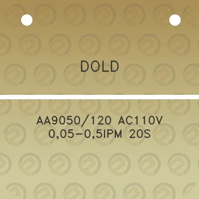 dold-aa9050120-ac110v-005-05ipm-20s