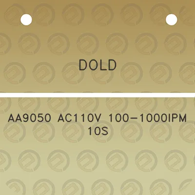 dold-aa9050-ac110v-100-1000ipm-10s