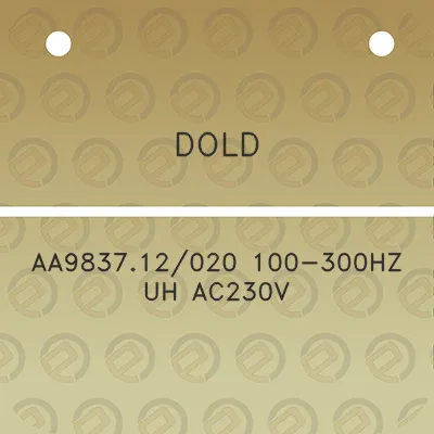 dold-aa983712020-100-300hz-uh-ac230v