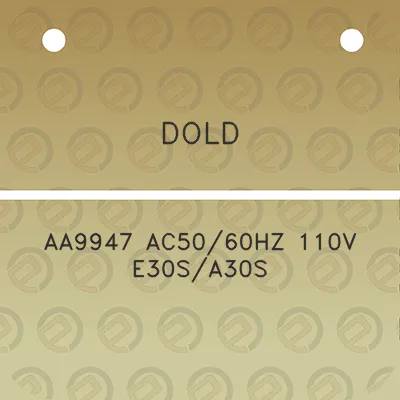 dold-aa9947-ac5060hz-110v-e30sa30s