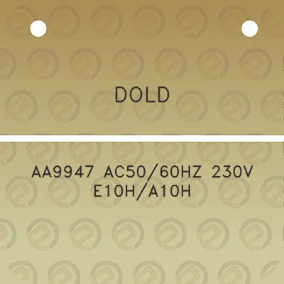 dold-aa9947-ac5060hz-230v-e10ha10h