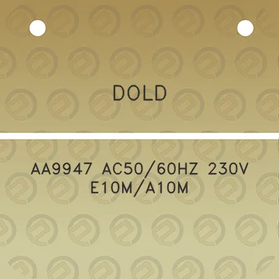 dold-aa9947-ac5060hz-230v-e10ma10m