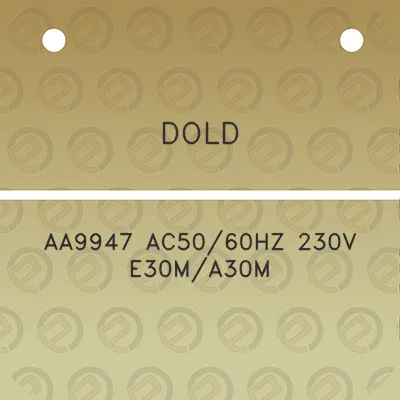 dold-aa9947-ac5060hz-230v-e30ma30m