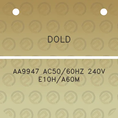 dold-aa9947-ac5060hz-240v-e10ha60m