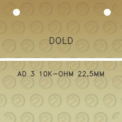 dold-ad-3-10k-ohm-225mm