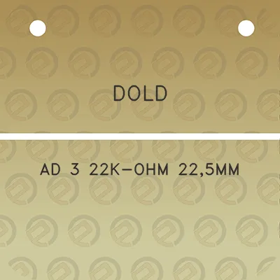 dold-ad-3-22k-ohm-225mm