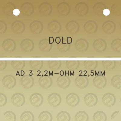 dold-ad-3-22m-ohm-225mm