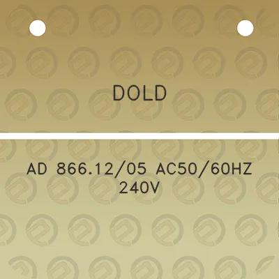 dold-ad-8661205-ac5060hz-240v