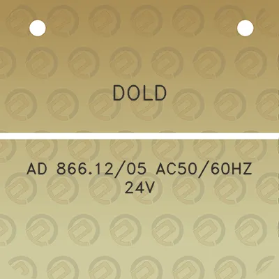 dold-ad-8661205-ac5060hz-24v