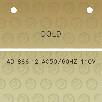 dold-ad-86612-ac5060hz-110v