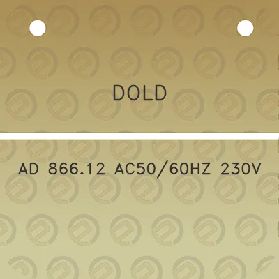 dold-ad-86612-ac5060hz-230v