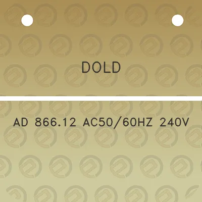 dold-ad-86612-ac5060hz-240v