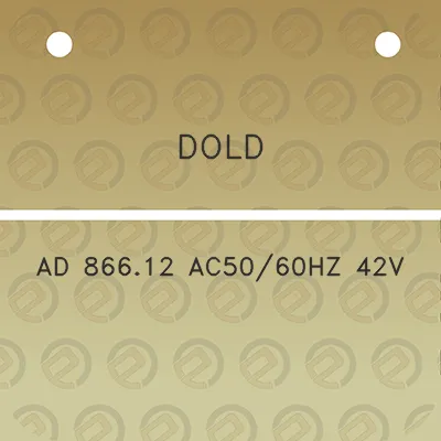 dold-ad-86612-ac5060hz-42v