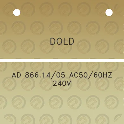 dold-ad-8661405-ac5060hz-240v