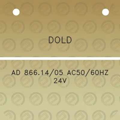 dold-ad-8661405-ac5060hz-24v