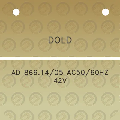 dold-ad-8661405-ac5060hz-42v