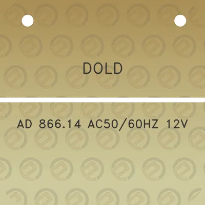 dold-ad-86614-ac5060hz-12v