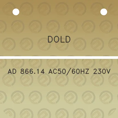 dold-ad-86614-ac5060hz-230v