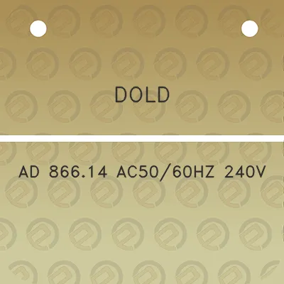 dold-ad-86614-ac5060hz-240v