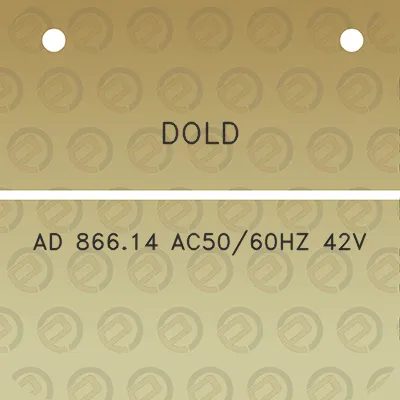 dold-ad-86614-ac5060hz-42v