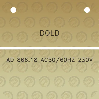 dold-ad-86618-ac5060hz-230v