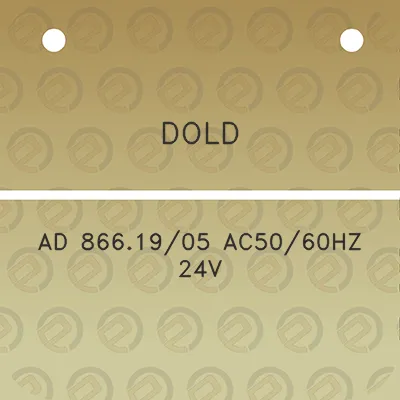 dold-ad-8661905-ac5060hz-24v