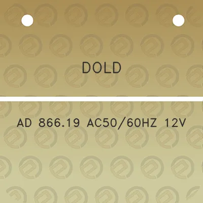 dold-ad-86619-ac5060hz-12v