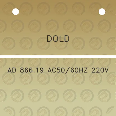 dold-ad-86619-ac5060hz-220v