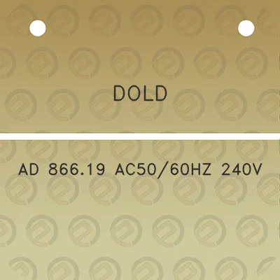 dold-ad-86619-ac5060hz-240v