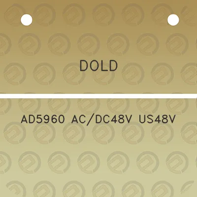 dold-ad5960-acdc48v-us48v