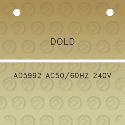 dold-ad5992-ac5060hz-240v