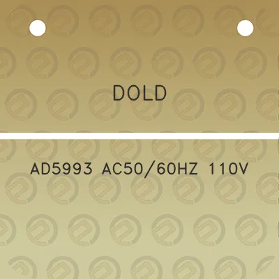 dold-ad5993-ac5060hz-110v