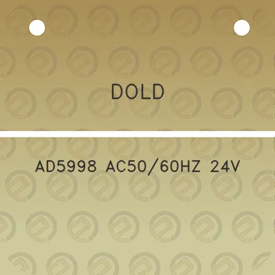 dold-ad5998-ac5060hz-24v