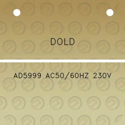 dold-ad5999-ac5060hz-230v