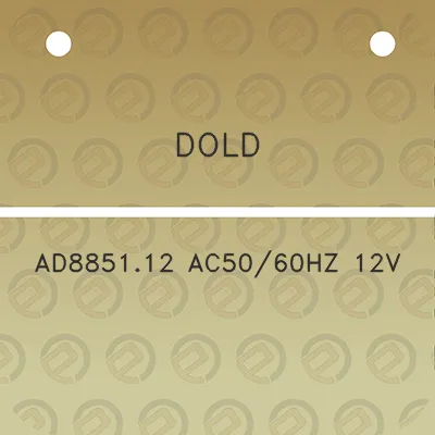 dold-ad885112-ac5060hz-12v