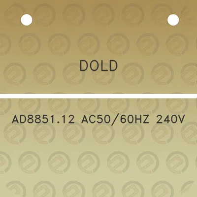 dold-ad885112-ac5060hz-240v