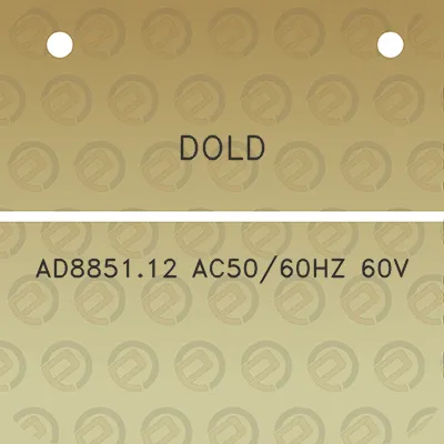 dold-ad885112-ac5060hz-60v