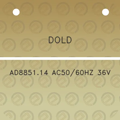 dold-ad885114-ac5060hz-36v