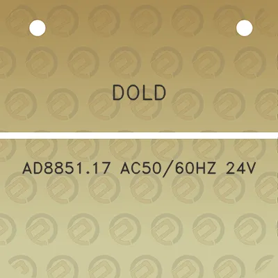 dold-ad885117-ac5060hz-24v