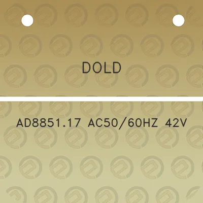 dold-ad885117-ac5060hz-42v